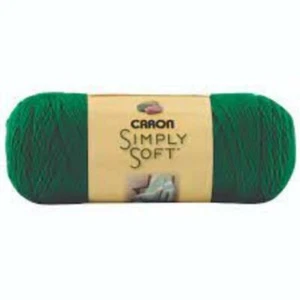 Caron Simply Soft Acrílico Aran Hilo De Tejer 170g - 9769 Verde Kelly - Imagen 1 de 3