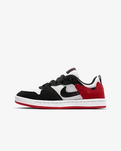 Nike Men's SB Alleyoop Classic Skate Shoes White Black University Red Size: 10.5 - Picture 1 of 7