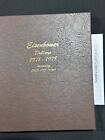 Complete 1971-1978 Eisenhower Ike Dollar Dansco Coin Album with Proof Issues