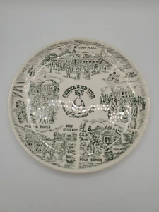 Vintage Opryland USA Nashville Music Plate 9.75" Home of American Music RARE - Picture 1 of 4