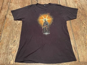 ABED RISES Community TV Show adult L large black Shirt funny batman comedy WOW - Picture 1 of 3