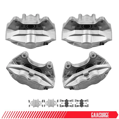 4pcs Front & Rear Brake Caliper for Nissan 370Z 09-14 Infiniti FX50 G37 M56 Q50 Foto 1 de 4