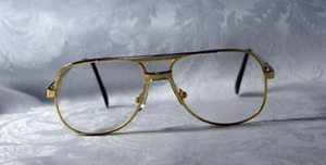 Kenmark Herren Metall Jaguar Flex Brille Messing 56[]20 140 Gestell Pilotenstil - Bild 1 von 12