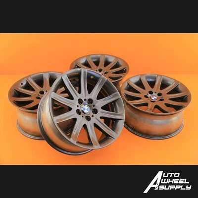 BMW 745i 750i 760i 2002-2008 Grey Style 95 OEM 19" Set of 4 Wheels Rims #1495 - Image 1 of 4