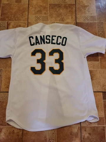 Mlb Majestic 33 Canseco 33 Atheltics Jersey Cover
