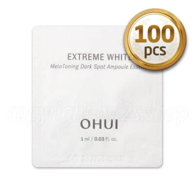 O HUI Extreme White Melatoning Dark Spot Ampolla Essence 1 ml x 100 piezas OHUI Foto 1 de 2