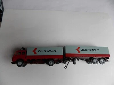 Wiking 1:87 Mercedes Camion Con Cassone ZEITFRACHT !!! - Immagine 1 di 4