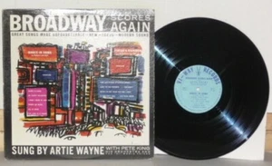 Artie Wayne Pete King Broadway Scores Again LP Vi-Way Records Musicals Vinyl - Imagen 1 de 3