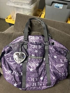 Vintage Juicy Couture Y2K Nylon Weekender Duffle Mini Card Wallet NWT $198 MSRP - Picture 1 of 16