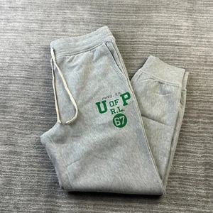 Polo Ralph Lauren Pants Mens Large Gray Green Sweatpants Joggers 67 Phys Ed - Picture 1 of 10