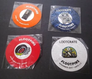 Nuevo Lote de Cuatro Pines Exclusivos de Caja de Botín Investigar Velocidad Robótica Unite 2.0 - Imagen 1 de 12