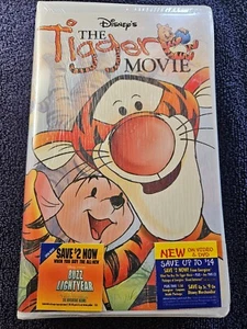 The Tigger Movie VHS Tape Disney New (SEALED)  Clamshell - Picture 1 of 6