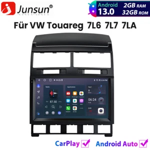 Carplay Android Auto Für VW Touareg 7L6 7L7 7LA Autoradio GPS NAVI BT DAB+ 2+32G - Bild 1 von 13