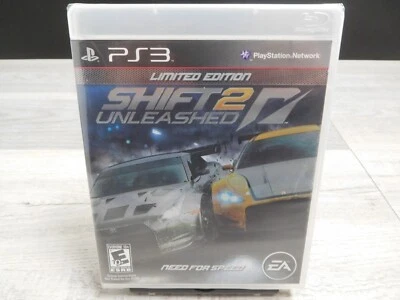 NEW SEALED Shift 2: Unleashed Limited Edition Sony Playstation 3 PS3 2011 Game - Image 1 of 4