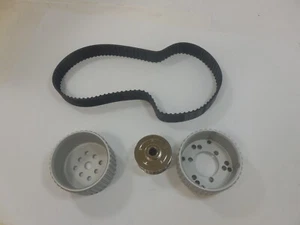 Kit de poleas de transmisión por correa SB Chevy Gilmer 305-400 bomba de agua corta billete aluminio - Imagen 1 de 3