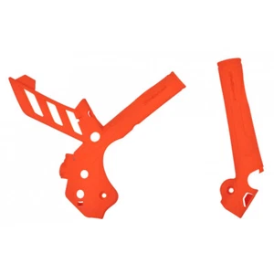 Polisport Rahmenschutz-Set passt an KTM SMR SX SXF 11-15 EXC EXC-F 12-16 orange - Bild 1 von 1