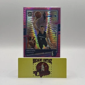 2020-21 Optic Kristaps Porzingis Pink Pulsar Prizm Dallas Wizards Celtics #82 - Bild 1 von 2