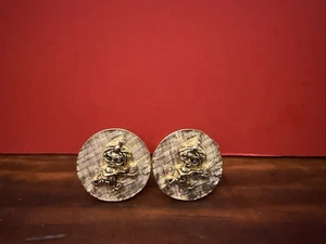 Sambo’s Restaurant Manschettenknöpfe - Vintage 1960er 2er Set - Sambo’s Nostalgie EUC! - Bild 1 von 7