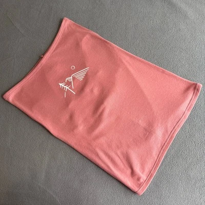 Dog Shirt PNW Mountain and Trees Lightweight 3XL 71-85lbs Salmon Pink Cotton - Image 1 of 4