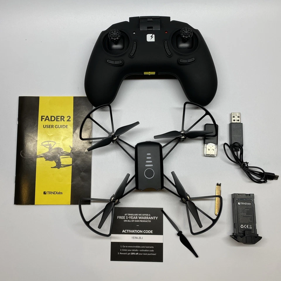 TRNDlabs Fader 2 Quadricopter Mini Drone with WiFi, Stable Easy to Fly-Tested - Image 1 of 4