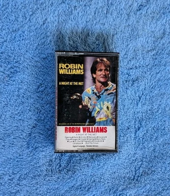 ROBIN WILLIAMS A Night At The Met Cassette Tape 1986 Stand Up Comedy - Image 1 of 4