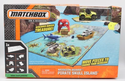 Matchbox Superfast Play Set on a Mission Pirate Skull Island. MBX... - Image 1 of 3