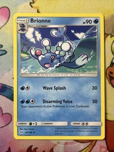 Pokémon TCG BRIONNE 40/149 Sun & Moon NM/VLP - Picture 1 of 2
