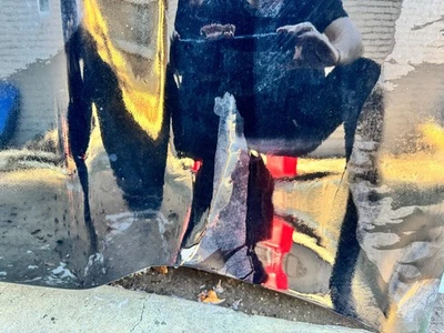 Оригинальный глянцевый черный стальной капот Pontiac Firebird Trans Am 1977-81 годов выпуска No1 - Изображение 1 из 4