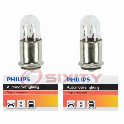 2 bombillas indicadoras de señal de giro Philips para Plymouth Scamp 1971-1972 jp Foto 1 de 4