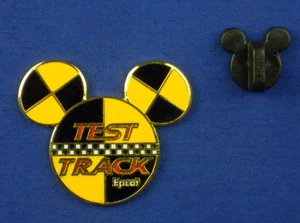 Prendedor icono orejas de atracción Epcot Ride logotipo cabeza de Mickey pista de prueba # 522 - Imagen 1 de 3