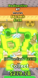 Steal a Brainrot RADIOACTIVE 67 63.7m/s | FAST DELIVERY | NEW - Picture 1 of 1