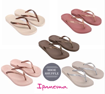Ipanema Anatomica Tan Fem Vegan Friendly Sustainable Thong Flip Flops