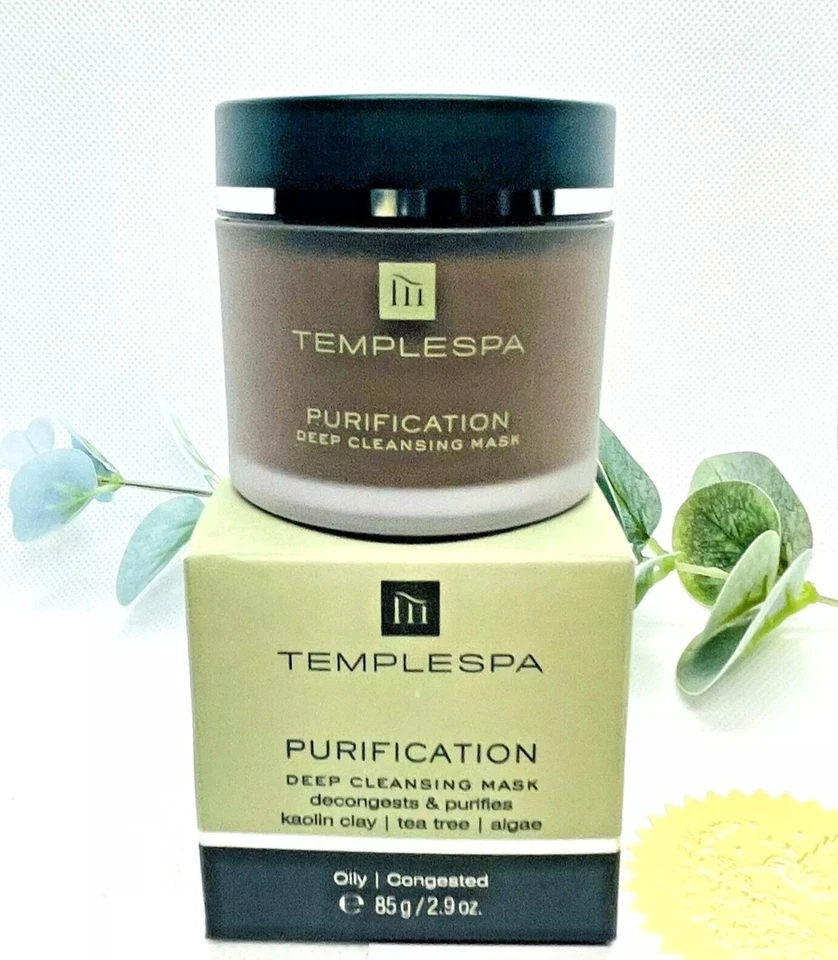 TEMPLESPA Purification Deep Cleansing Face Mask 85g - NEW & BOXED - Image 1 of 1