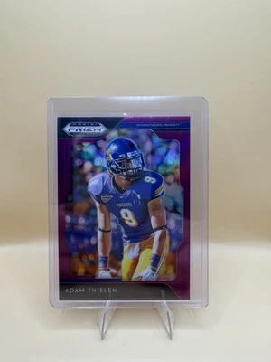 2019 Panini Prizm Draft - Adam Thielen #4 Pink Prizm - Image 1 of 2