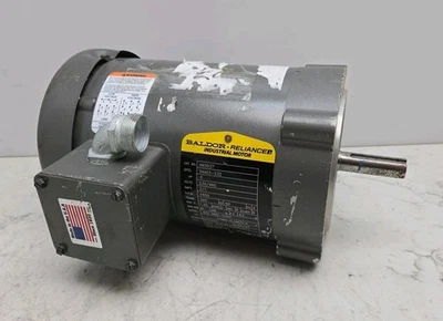 Baldor VM3537 Ac Motor 1/2 Hp 230/460V 3450 Rpm 3Ph 56C Frame 2/1 Amps 34A63-232 - Image 1 of 4