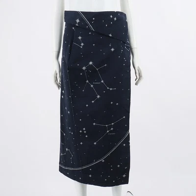 ISSEY MIYAKE Denim Skirt 117689 - Image 1 of 4
