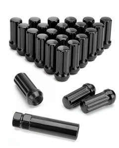 KSP 24PCS M14X1.5 Wheel Lug Nuts For Chevy Silverado 1500 Ford F150 GMC Sierra - Picture 1 of 7
