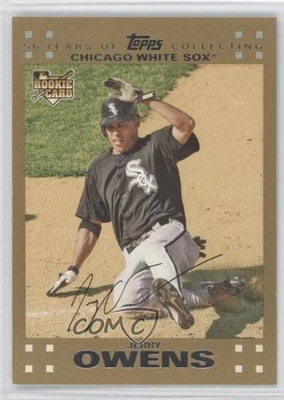 2007 Topps Gold /2007 Jerry Owens #284 - Image 1 of 2