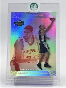 MARCUS WILLIAMS TIM DUNCAN 2007-08 TOPPS CO-SIGNERS ROOKIE SILVER RED /39 Q1300 - Picture 1 of 2
