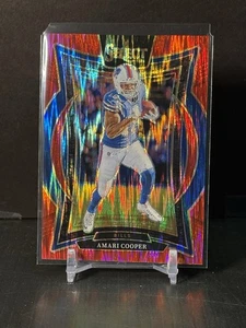 Amari Cooper 2024 Panini Select Red Shock Prizm #5 /249 Buffalo Bills - Picture 1 of 2