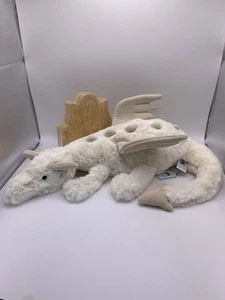Nuovo Con Etichette! Drago di neve grande Jellycat 100% originale - Foto 1 di 7