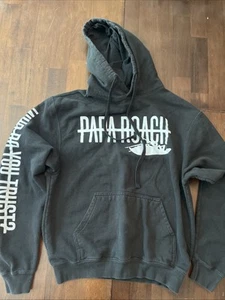 Men’s Small Papa Roach Hoodie Black Cockroach Front “Who Do You Trust?” Sleeve - Picture 1 of 7