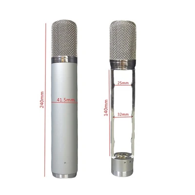 Microphone casing with connector  for replace AKGC12 brand Condenser tube mic - Image 1 of 4
