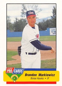 Brandon Markiewicz 1994 Fleer ProCards 3364 Boise Hawks Baseball Card - Picture 1 of 2