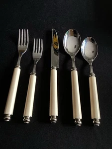 Vintage EME Italienisches Besteck 5er Set 18/10 Edelstahl Besteck - Bild 1 von 4