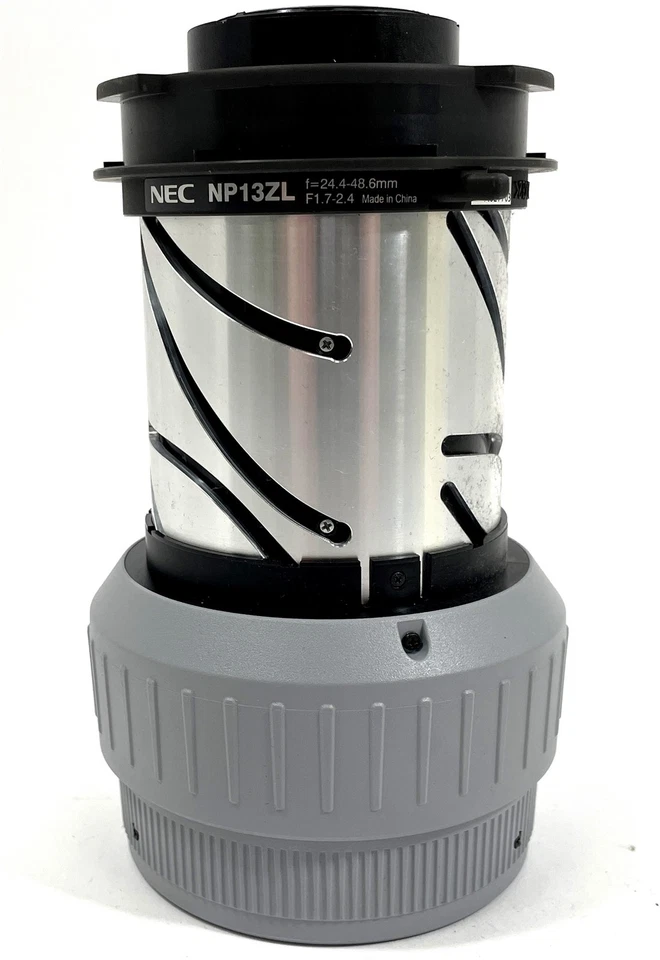 Genuine NEC NP13ZL Projector Zoom Lens F+24.4-48.6mm F1.7-2.4 - Image 1 of 4