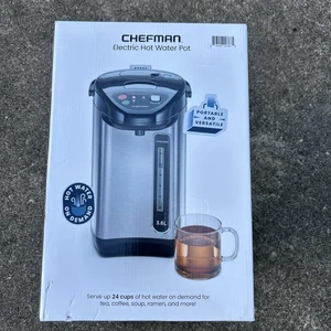 Urna pentola acqua calda elettrica Chefman con pulsanti erogazione automatica e manuale - Foto 1 di 4