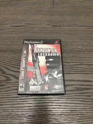 Tom Clancy's: Rainbow Six Lockdown (Sony Playstation 2, 2005) PS2 Video Game - Image 1 of 4
