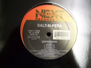 Salt-N-Pepa-Expression-12" Vinyl Single Next Plateau-50101 Hip Hop 1989 - Picture 1 of 1