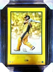 Ricky Ponting Signed Memorabilia Comes with COA and Framed Ready to Hang - Picture 1 of 1